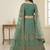 Embroidered Thread Work Semi-Stitched Lehenga & Blouse With Dupatta