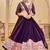 Embroidered Thread Work Semi-Stitched Lehenga & Blouse With Dupatta