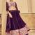 Embroidered Thread Work Semi-Stitched Lehenga & Blouse With Dupatta