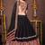 Embroidered Thread Work Semi-Stitched Lehenga & Blouse With Dupatta