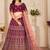 Embroidered Thread Work Ready to Wear Lehenga & Blouse With Dupatta