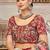 Embroidered Sequinned Semi-Stitched Lehenga & Blouse With Dupatta