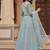 Embroidered Thread Work Semi-Stitched Lehenga & Blouse With Dupatta