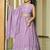 Embroidered Thread Work Semi-Stitched Lehenga & Blouse With Dupatta