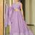 Embroidered Thread Work Semi-Stitched Lehenga & Blouse With Dupatta