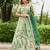 Embroidered Semi-Stitched Lehenga & Unstitched Blouse With Dupatta