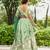 Embroidered Semi-Stitched Lehenga & Unstitched Blouse With Dupatta