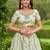 Embroidered Thread Work Semi-Stitched Lehenga & Blouse With Dupatta