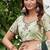 Embroidered Thread Work Semi-Stitched Lehenga & Blouse With Dupatta