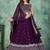 Embroidered Thread Work Semi-Stitched Lehenga & Unstitched Blouse With Dupatta