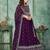 Embroidered Thread Work Semi-Stitched Lehenga & Unstitched Blouse With Dupatta