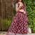 Embroidered Thread Work Semi-Stitched Lehenga & Blouse With Dupatta