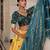 Embroidered Sequinned Semi-Stitched Lehenga & Unstitched Blouse With Dupatta