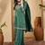 Women silk blend embroidered kurta sets with dupatta
