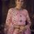 Embroidered Thread Work Semi-Stitched Lehenga & Unstitched Blouse With Dupatta