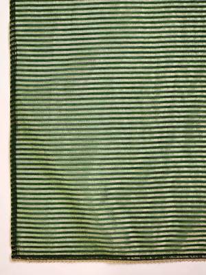 Embroidered round neck kurta & trousers with dupatta 4
