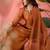 Embroidered round neck kurta & trousers kurta sets