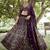Embroidered Sequinned Semi-Stitched Lehenga & Unstitched Blouse With Dupatta