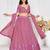 Embroidered Sequinned Semi-Stitched Lehenga & Unstitched Blouse With Dupatta