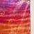 Purple floral embroidered mirror work  a-line kurta with trouser and dupatta