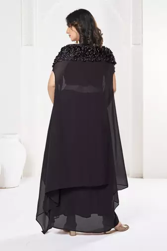 Embroidered Semi-Stitched Lehenga & Unstitched Blouse With Dupatta