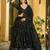 Embroidered Sequinned Semi-Stitched Lehenga & Unstitched Blouse With Dupatta