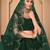 Embroidered Thread Work Semi-Stitched Lehenga & Unstitched Blouse With Dupatta