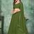 Embroidered Sequinned Semi-Stitched Lehenga & Unstitched Blouse With Dupatta