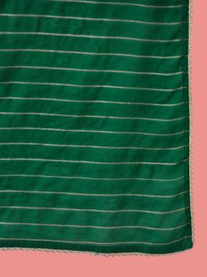 Women solid kurta with salwar & dupatta 4
