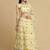 Embroidered Thread Work Semi-Stitched Lehenga & Unstitched Blouse With Dupatta