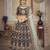 Embroidered Thread Work Semi-Stitched Lehenga & Unstitched Blouse With Dupatta