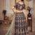 Embroidered Thread Work Semi-Stitched Lehenga & Unstitched Blouse With Dupatta