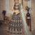 Embroidered Thread Work Semi-Stitched Lehenga & Unstitched Blouse With Dupatta