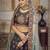 Embroidered Thread Work Semi-Stitched Lehenga & Unstitched Blouse With Dupatta