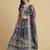 Embroidered Thread Work Semi-Stitched Lehenga & Unstitched Blouse With Dupatta