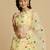 Embroidered Thread Work Semi-Stitched Lehenga & Unstitched Blouse With Dupatta
