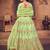 Embroidered Thread Work Semi-Stitched Lehenga & Unstitched Blouse With Dupatta