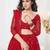 Embroidered Sequinned Semi-Stitched Lehenga & Unstitched Blouse With Dupatta