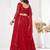 Embroidered Sequinned Semi-Stitched Lehenga & Unstitched Blouse With Dupatta