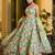 Printed Semi-Stitched Lehenga & Unstitched Blouse With Dupatta