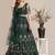 Embroidered Semi-Stitched Lehenga With Unstitched Blouse With Dupatta