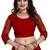 Embroidered Semi-Stitched Lehenga With Unstitched Blouse With Dupatta