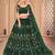 Embroidered Semi-Stitched Lehenga With Unstitched Blouse With Dupatta