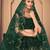 Embroidered Semi-Stitched Lehenga With Unstitched Blouse With Dupatta