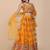 Embroidered Sequinned Semi-Stitched Lehenga & Unstitched Blouse With Dupatta