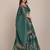 Printed Thread Work Semi-Stitched Lehenga & Unstitched Blouse With Dupatta