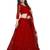Embroidered Thread Work Semi-Stitched Lehenga With Unstitched Blouse & Dupatta