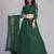 Embroidered Thread Work Semi-Stitched Lehenga & Unstitched Blouse With Dupatta