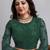 Embroidered Thread Work Semi-Stitched Lehenga & Unstitched Blouse With Dupatta