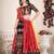 Embroidered Mirror Work Semi-Stitched Lehenga & Unstitched Blouse With Dupatta